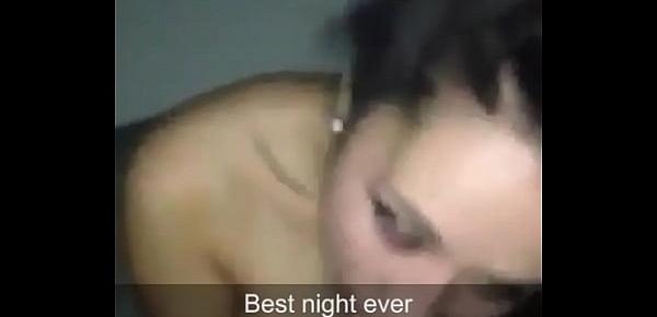  Snapchat blowjob by the brunette